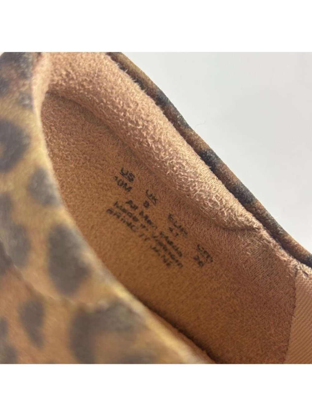 Dr. Scholls Bring It Jane Platform Mary Jane Shoes Womens 10 Leopard Print T-Str - Picture 10 of 10